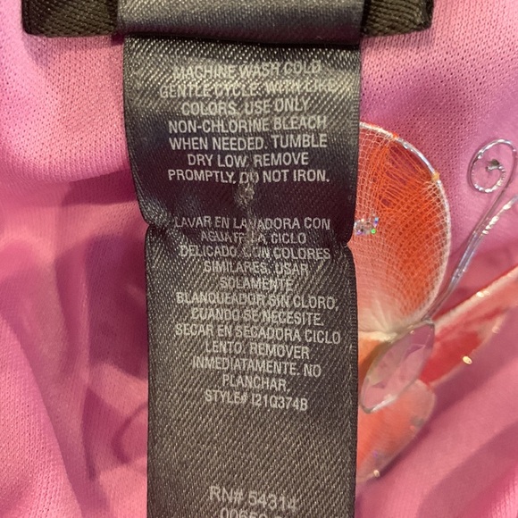 Bisou Bisou Halter Style Asymmetric Midi Dress Pink Women's Size 8 - Picture 10 of 11